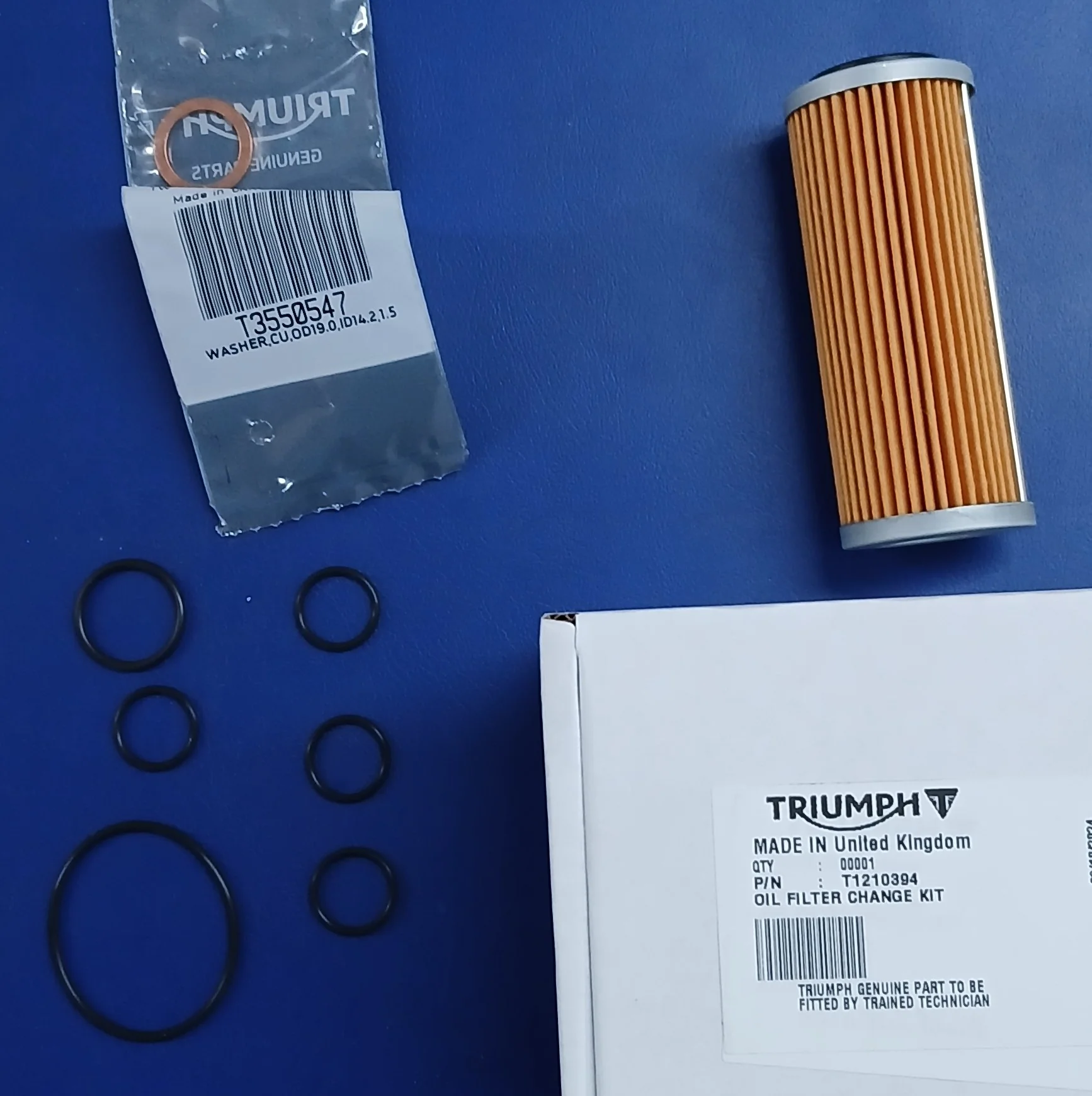 T1210394 | Oil Filter Change Kit