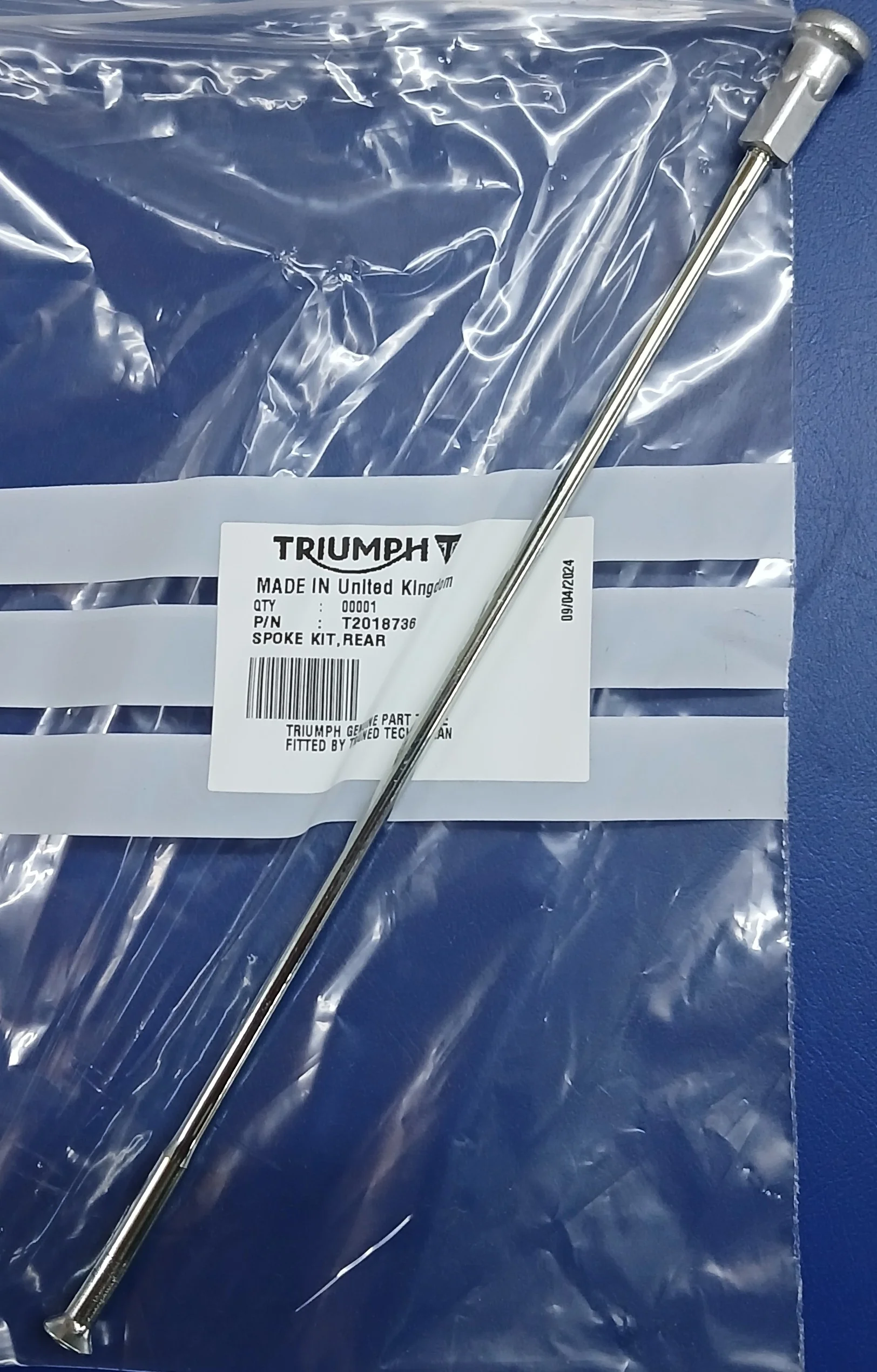 T2018736 | Spoke Kit Rear