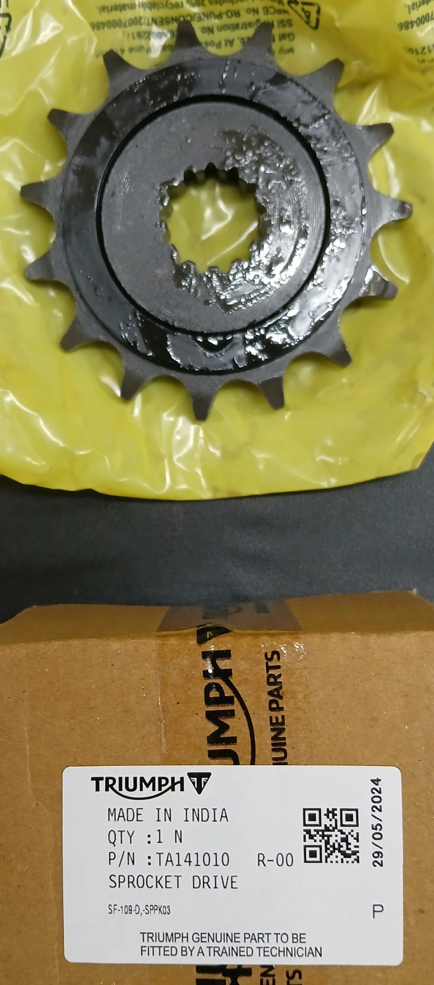TA141010 | Sprocket Drive 15T