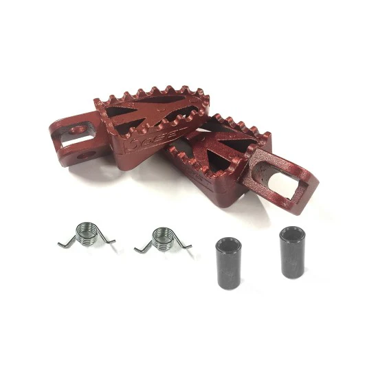 TCHS011257 | Footpeg Kit Cast Red
