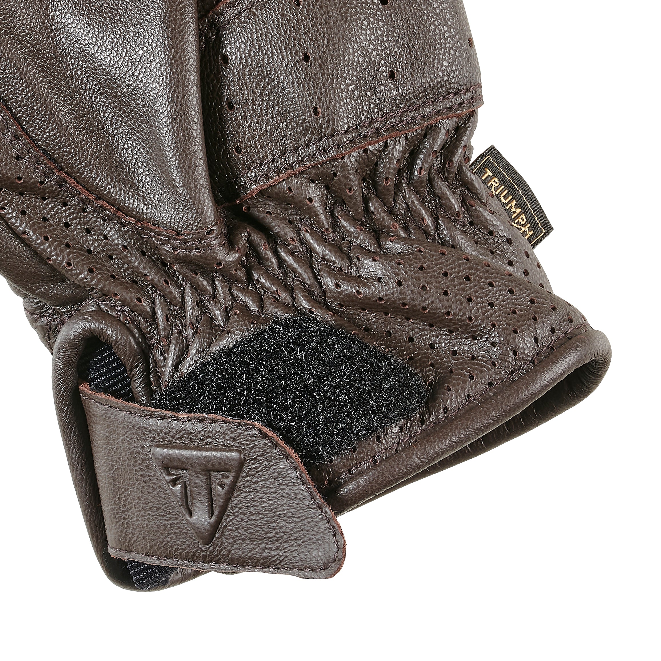 Triumph Dalton Gloves Brown - Image 3
