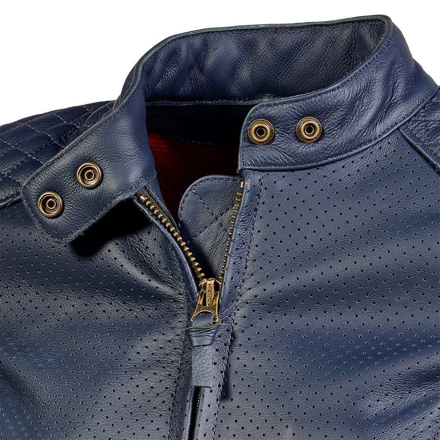 Triumph Ladies Braddan Air Race Jacket Blue - Image 2