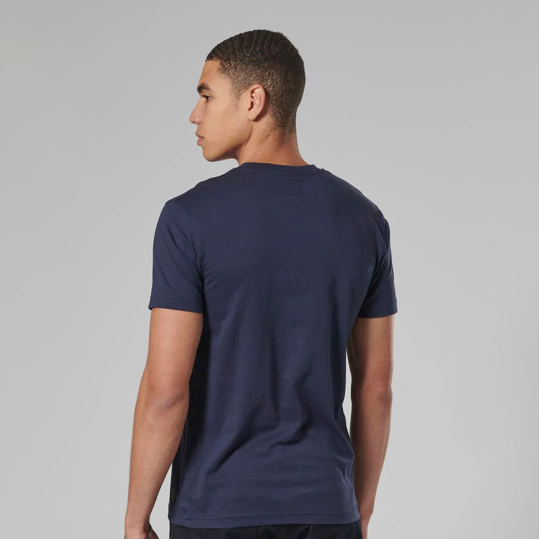 Triumph Mens Cartmel Black Iris & Gold T Shirt - Image 7
