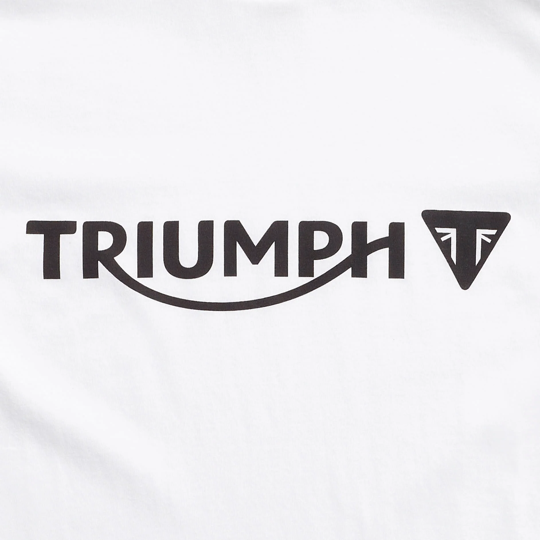 Triumph Mens Cartmel White & Black T Shirt - Image 2
