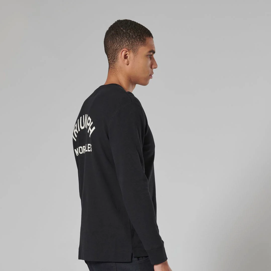 Triumph Mens Dean Long Sleeved Waffle Top - Image 5