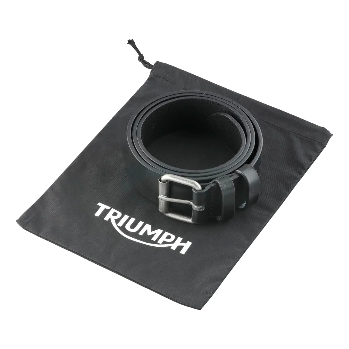 Triumph Square Buckle Leather Belt - Image 5